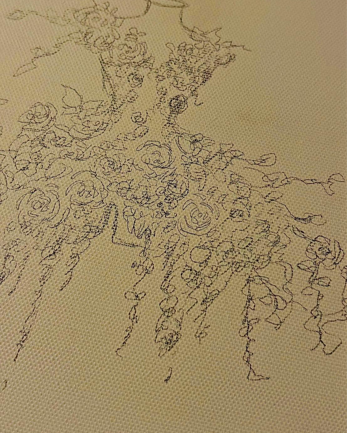 橋本真希 制作過程①下絵