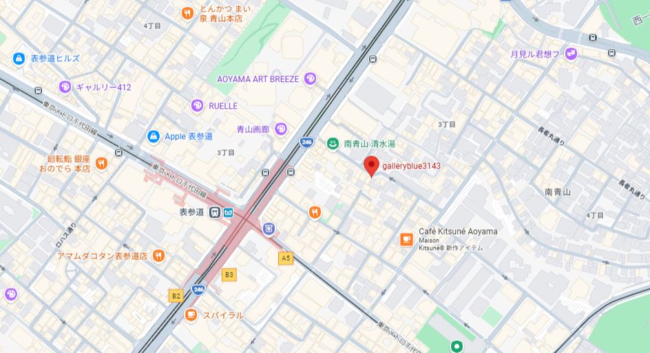 Gallery Blue 3143 地図（タップでGoogleマップを開く）